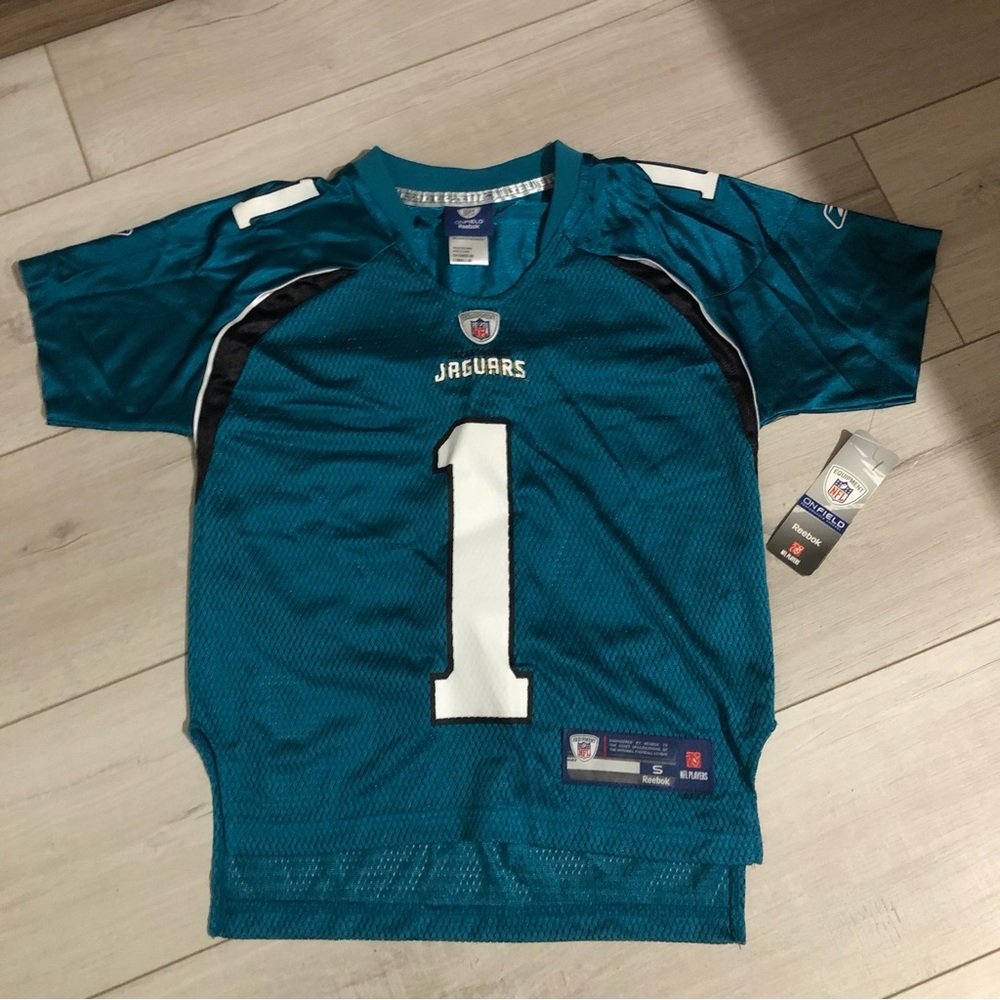 🆕 NFL jaguars number 1 size small (8)